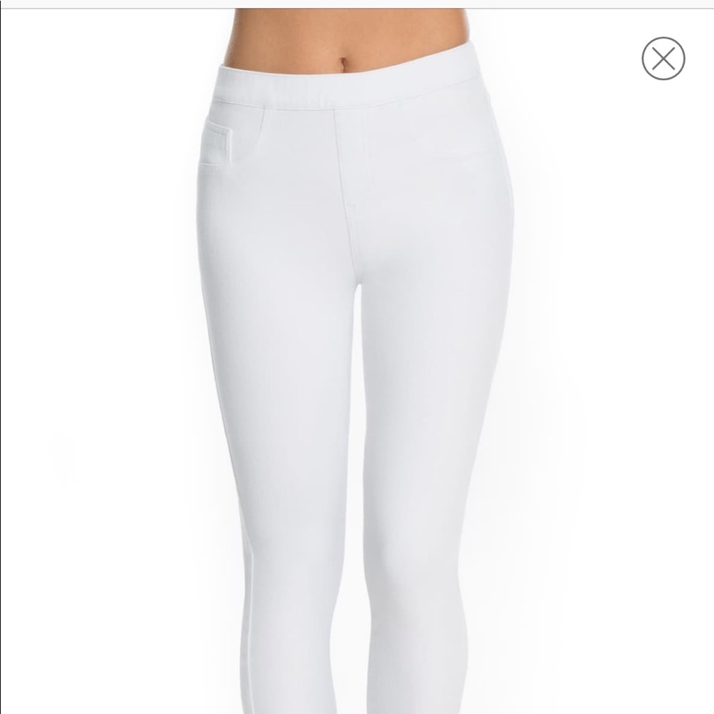 Spanx jeanish leggings